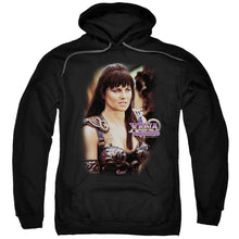 Load image into Gallery viewer, Xena Warrior Princess Mens Hoodie Black
