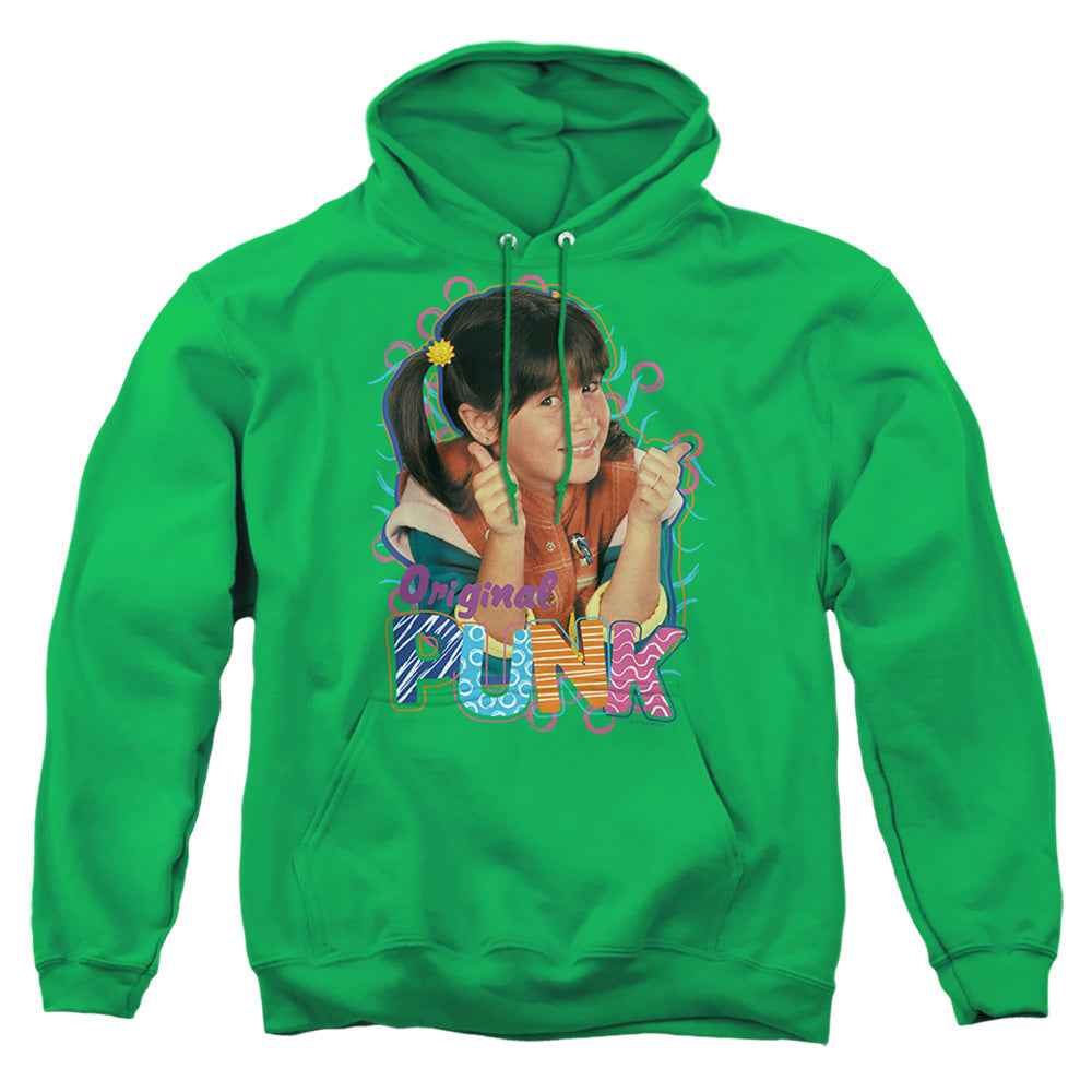 Punky Brewster Original Punk Mens Hoodie Kelly Green