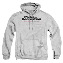 Load image into Gallery viewer, Parks And Rec Logo Mens Hoodie Athletic Heather
