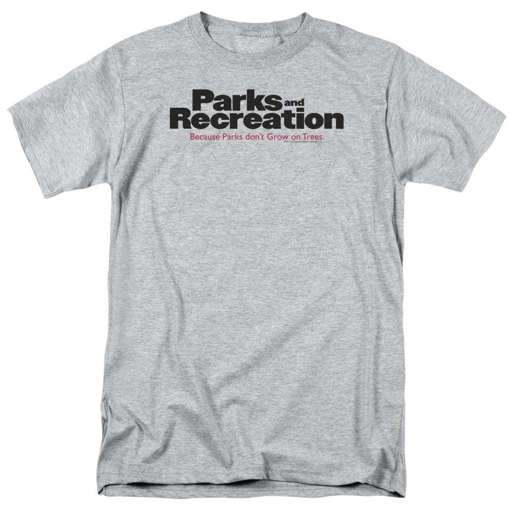 Parks And Rec Logo Mens T Shirt Athletic Heather