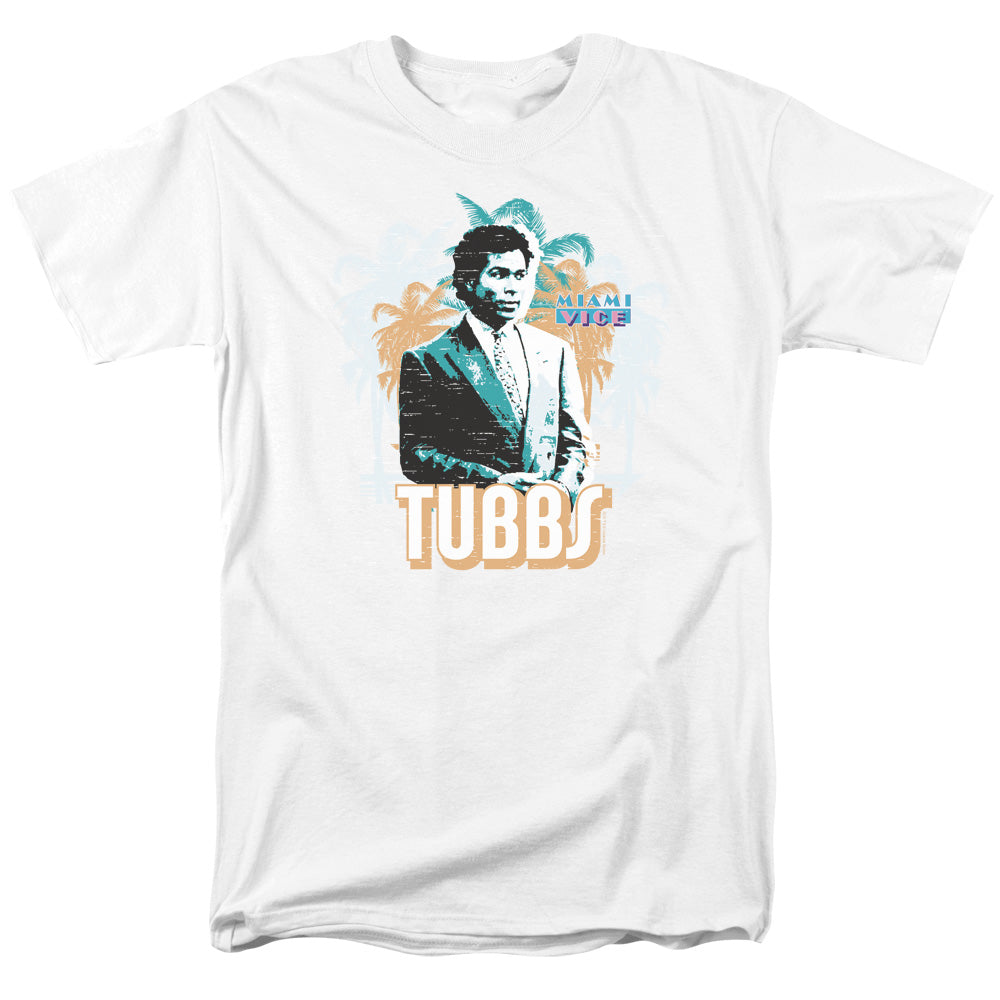Miami Vice Tubbs Mens T Shirt White