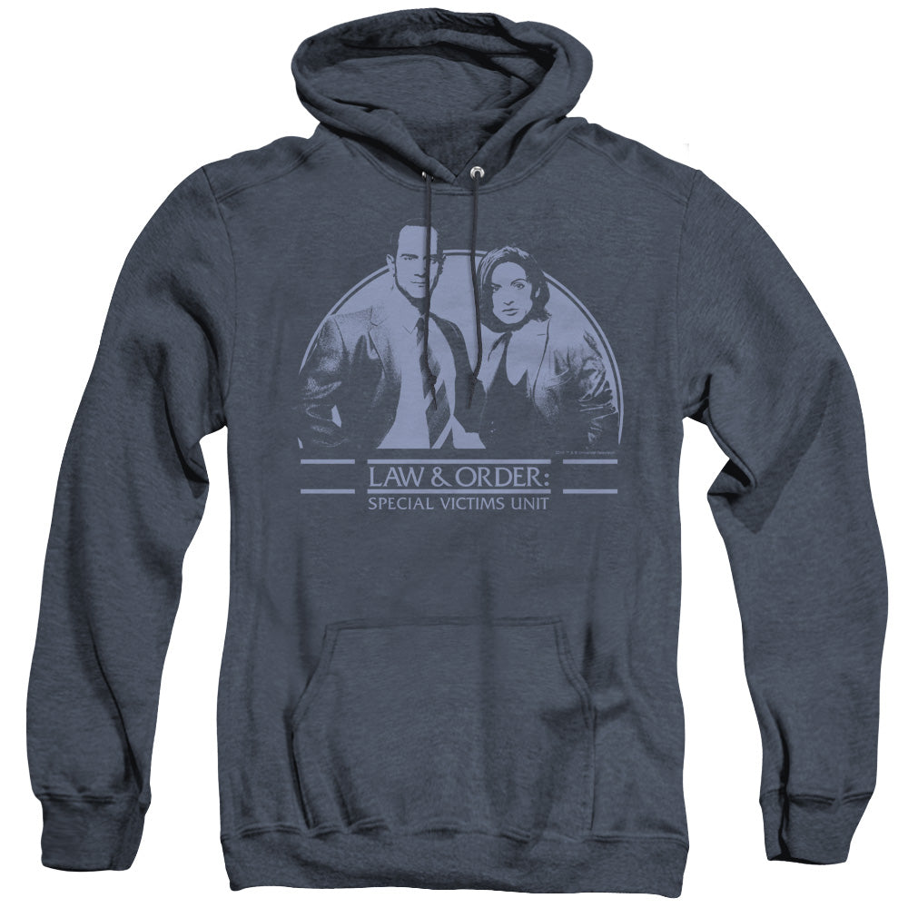 Law And Order Svu Elliot And Olivia Heather Mens Hoodie Navy