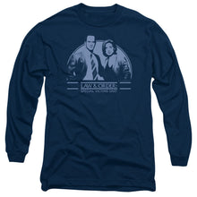 Load image into Gallery viewer, Law And Order Svu Elliot And Olivia Mens Long Sleeve Shirt Navy
