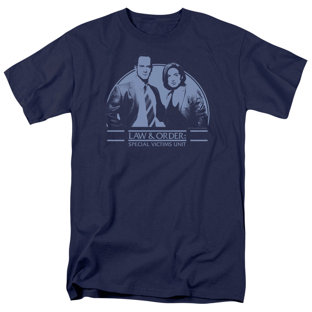 Law And Order Svu Elliot And Olivia Mens T Shirt Navy