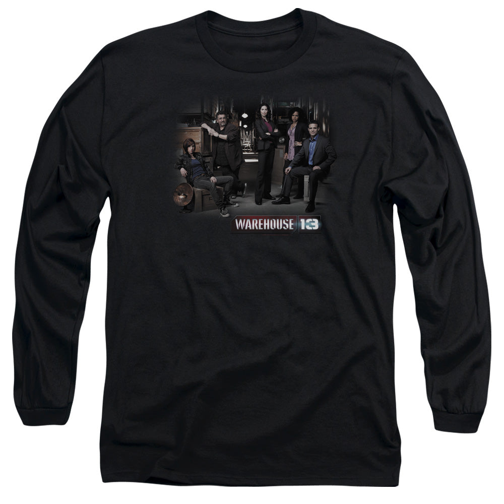 Warehouse 13 Warehouse Cast Mens Long Sleeve Shirt Black