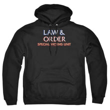 Load image into Gallery viewer, Law And Order Svu Logo Mens Hoodie Black
