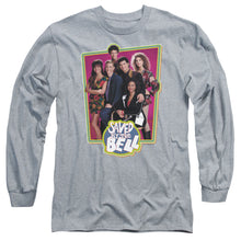 Load image into Gallery viewer, Saved By The Bell Saved Cast Mens Long Sleeve Shirt Athletic Heather Officially Licensed
