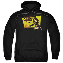 Load image into Gallery viewer, Xena Cut Up Mens Hoodie Black

