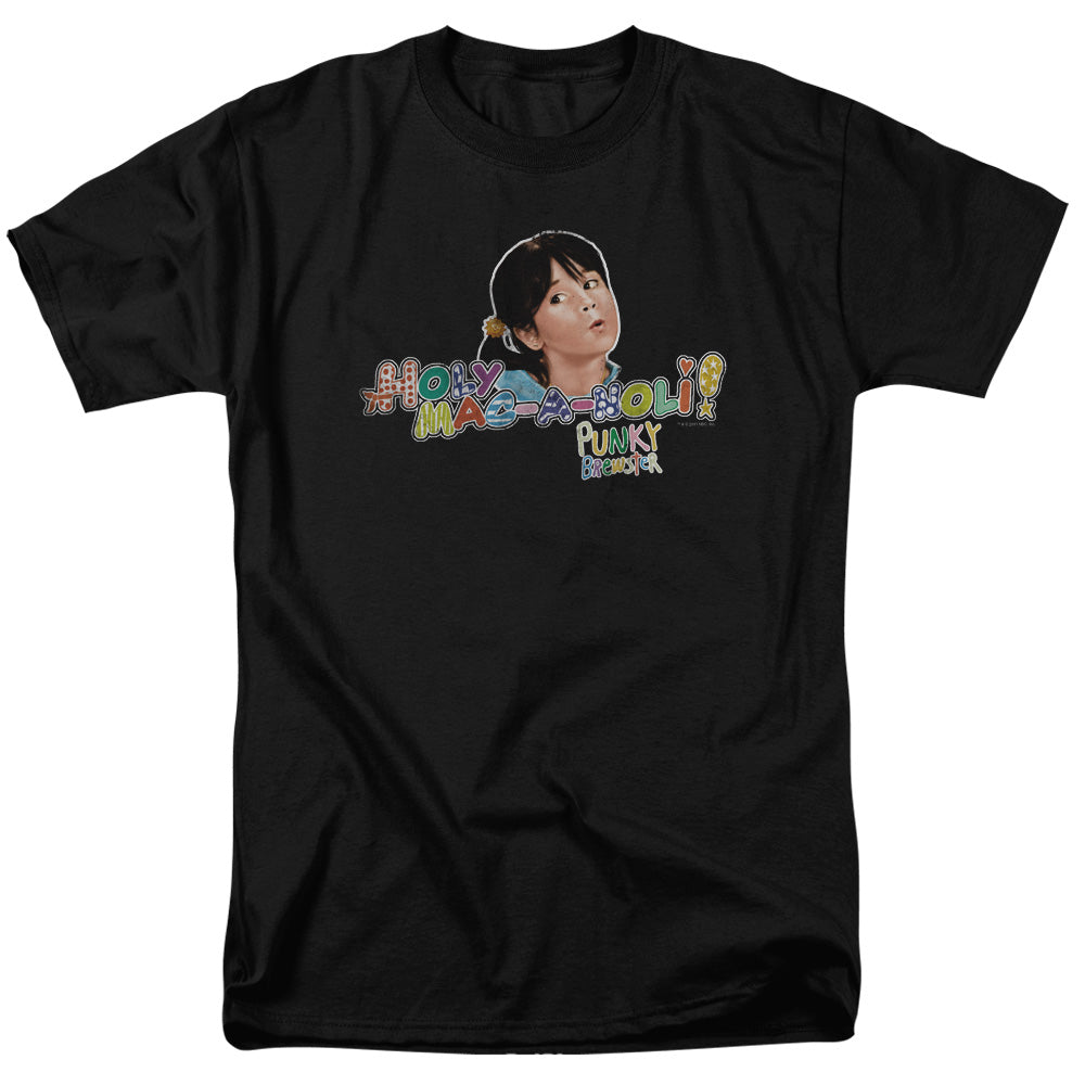Punky Brewster Holy Mac A Noli Mens T Shirt Black