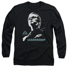 Load image into Gallery viewer, Eureka Leadership Poster Mens Long Sleeve Shirt Black Officially Licensed
