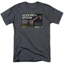 Load image into Gallery viewer, Warehouse 13 Godfrid Spoon Mens T Shirt Charcoal
