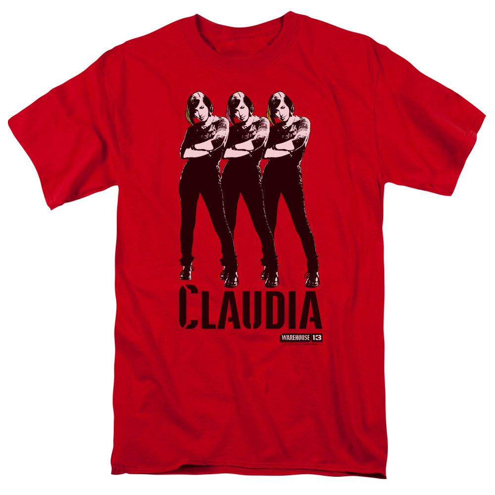Warehouse 13 Claudia Mens T Shirt Red