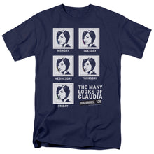 Load image into Gallery viewer, Warehouse 13 Many Looks Mens T Shirt Navy
