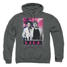 Load image into Gallery viewer, Miami Vice Gotchya Mens Hoodie Charcoal
