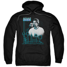 Load image into Gallery viewer, Miami Vice Looking Out Mens Hoodie Black

