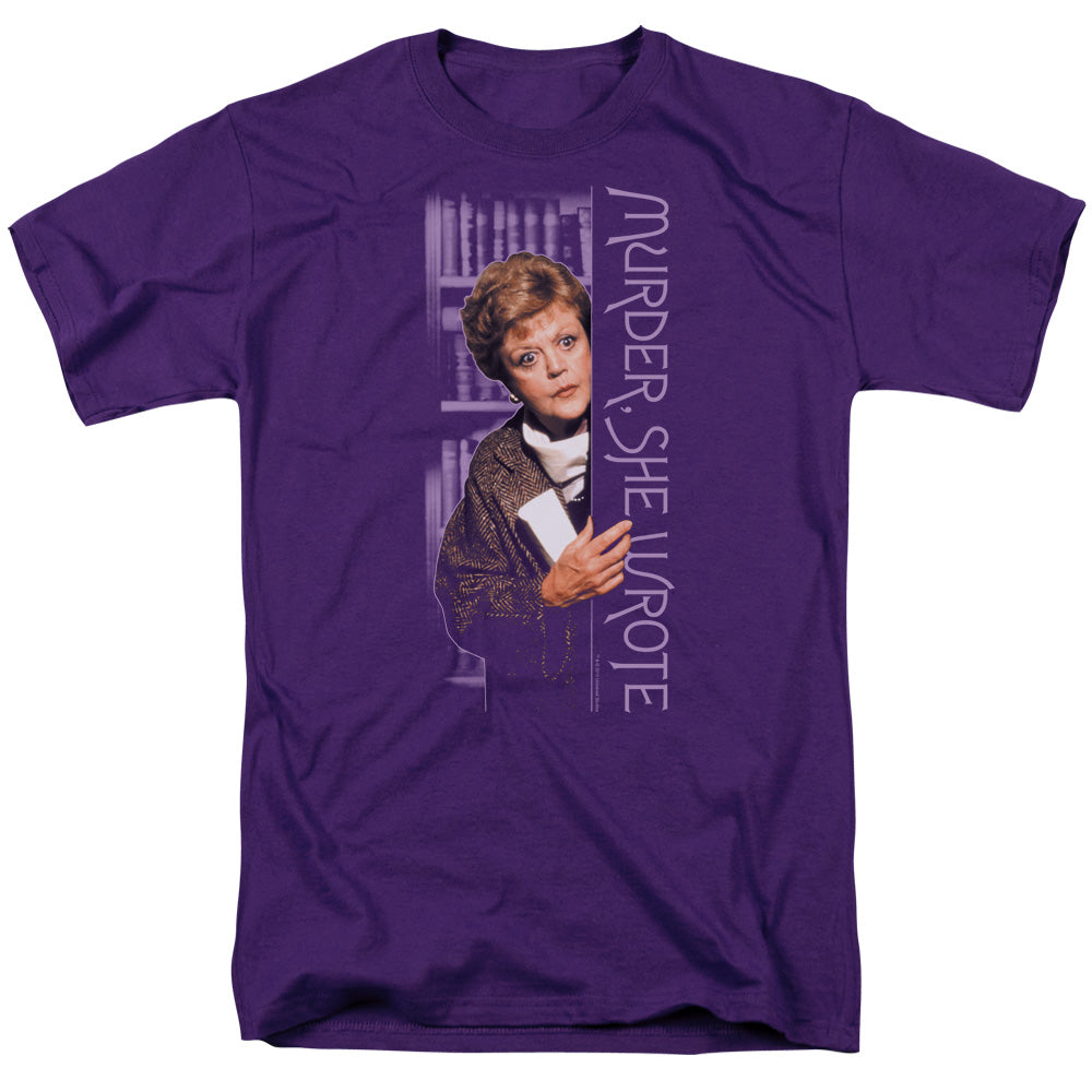 Murder She Wrote Around The Corner Mens T Shirt Purple