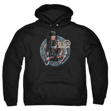 Load image into Gallery viewer, Xena The Warrior Mens Hoodie Black
