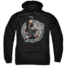 Load image into Gallery viewer, Xena The Warrior Mens Hoodie Black
