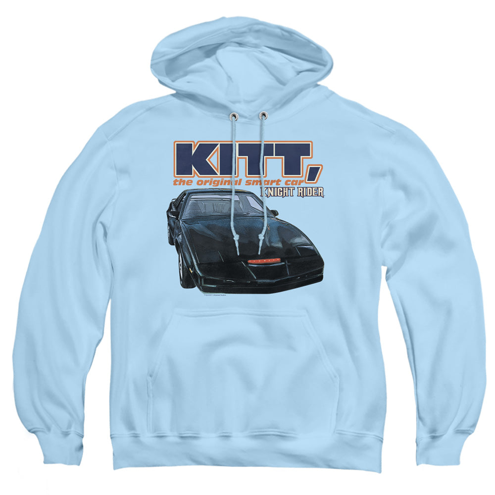 Knight Rider Original Smart Car Mens Hoodie Light Blue
