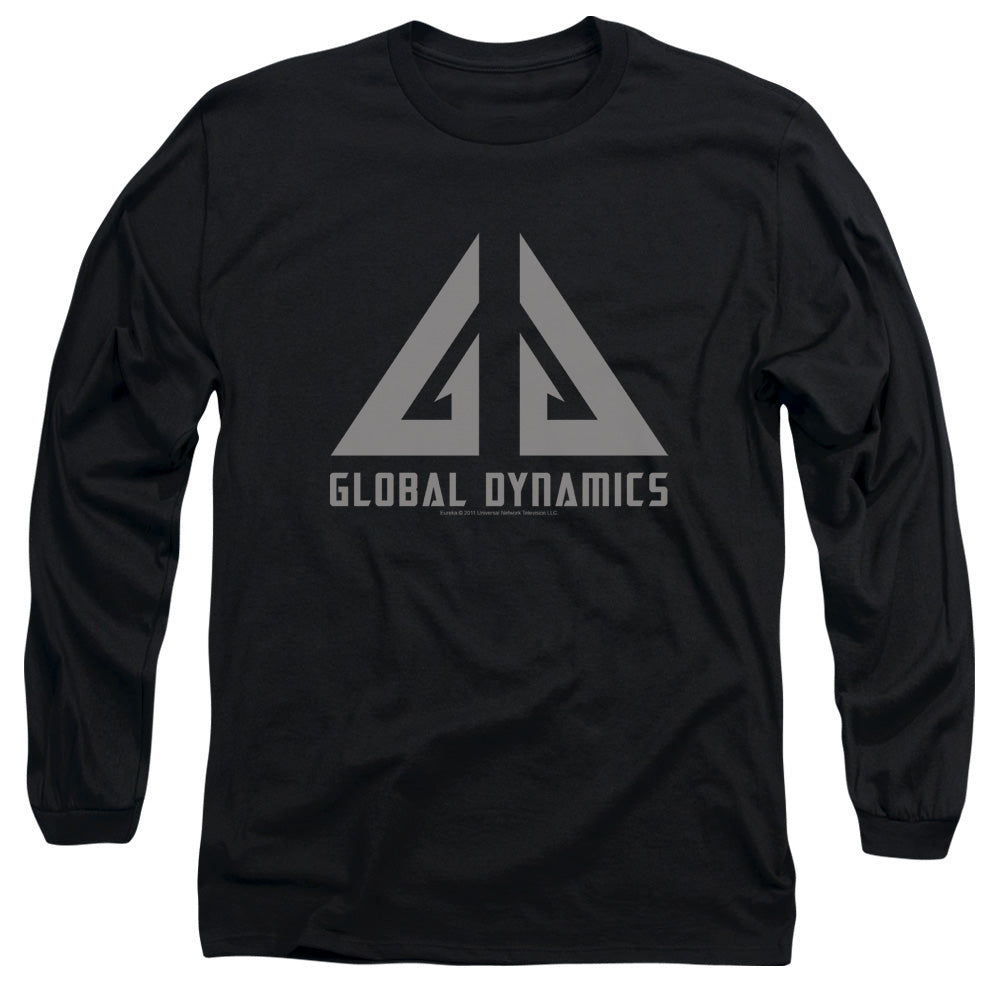 Eureka Global Dynamics Logo Mens Long Sleeve Shirt Black Black