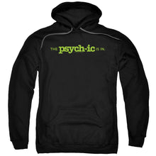 Load image into Gallery viewer, Psych The Psychic Is In Mens Hoodie Black
