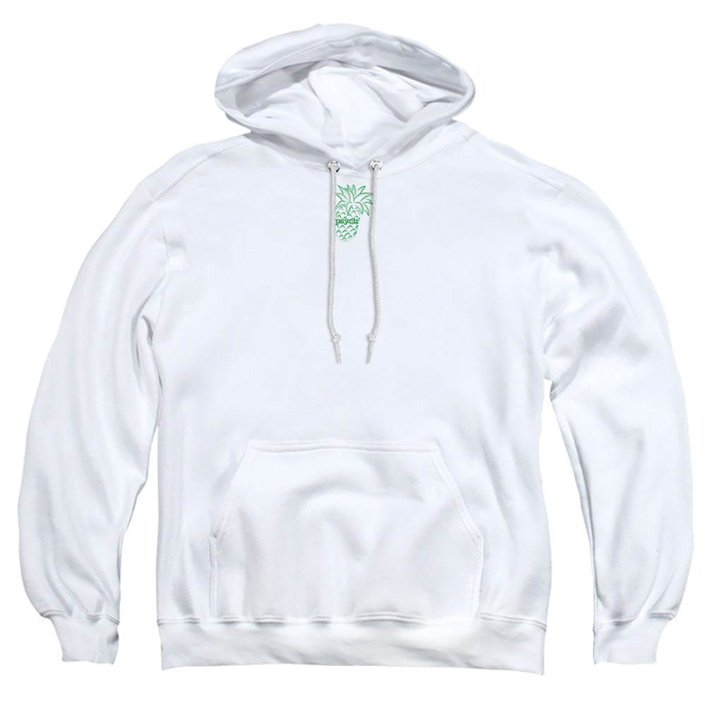 Psych Pineapple Mens Hoodie White