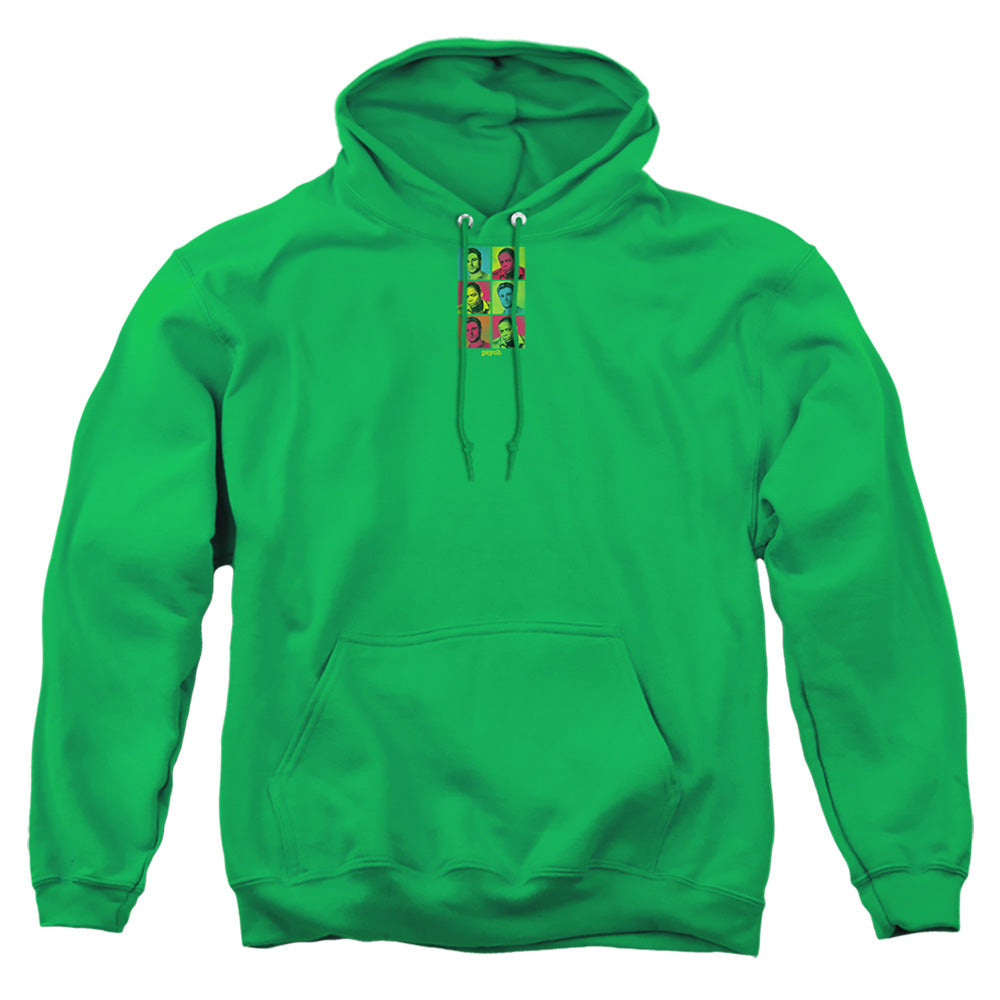 Psych Squared Mens Hoodie Kelly Green