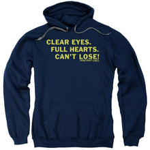 Load image into Gallery viewer, Friday Night Lights Clear Eyes Mens Hoodie Navy
