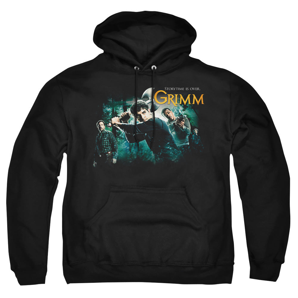 Grimm Storytime Is Over Mens Hoodie Black