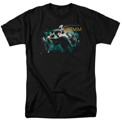 Grimm Storytime Is Over Mens T Shirt Black