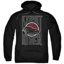 Load image into Gallery viewer, Knight Rider Logo Mens Hoodie Black
