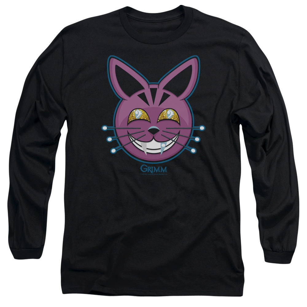 Grimm Retchid Kat Mens Long Sleeve Shirt Black Officially Licensed