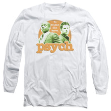 Load image into Gallery viewer, Psych Predictable Mens Long Sleeve Shirt White
