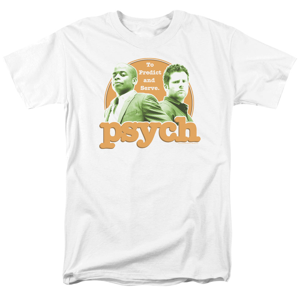Psych Predictable Mens T Shirt White