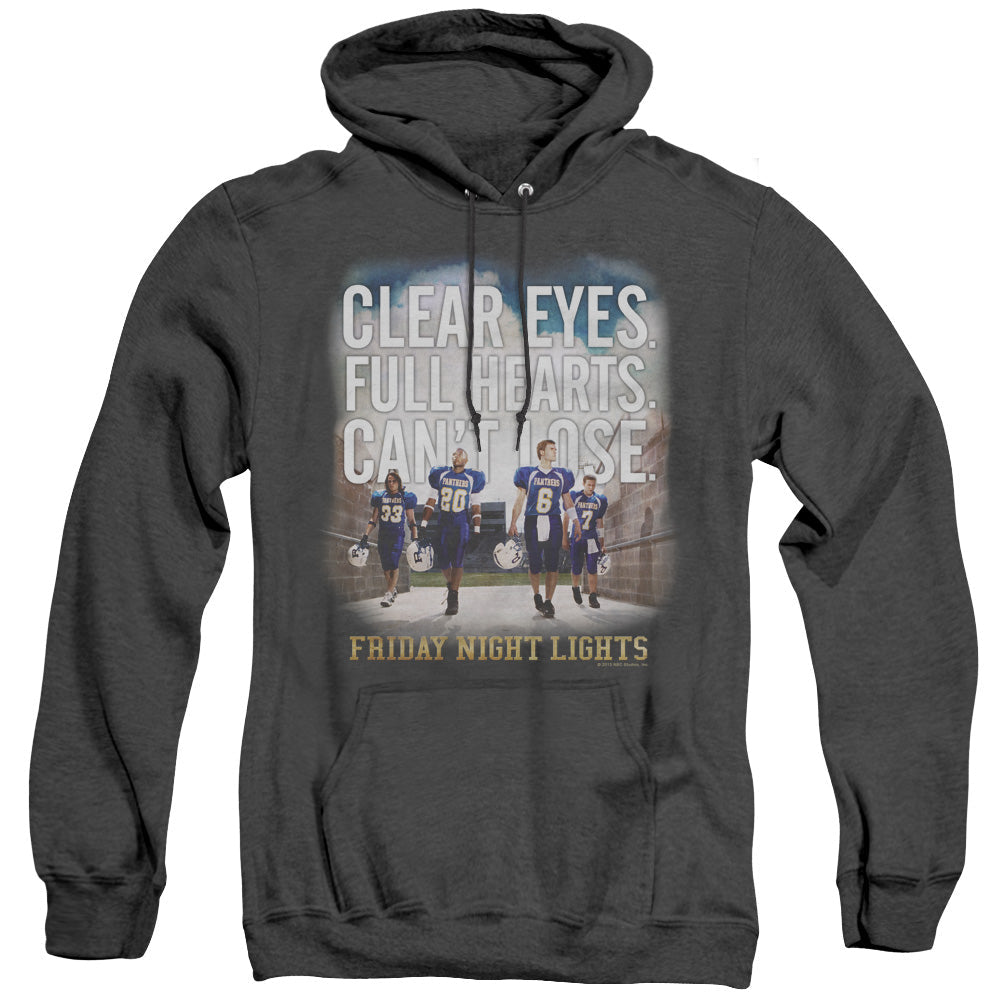 Friday Night Lights Motivated Heather Mens Hoodie Black