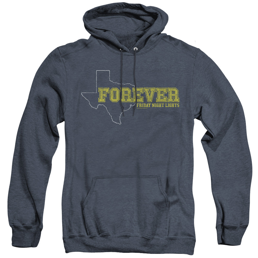 Friday Night Lights Texas Forever Heather Mens Hoodie Navy
