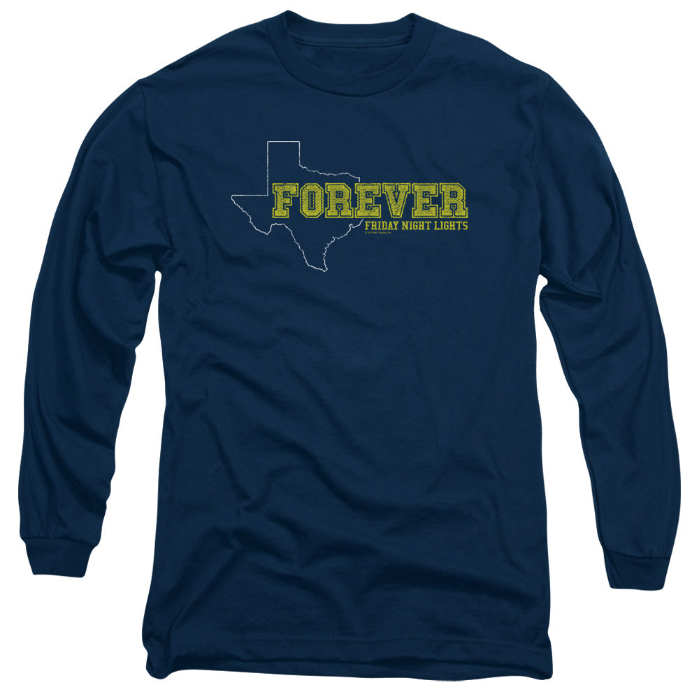 Friday Night Lights Texas Forever Mens Long Sleeve Shirt Navy Navy