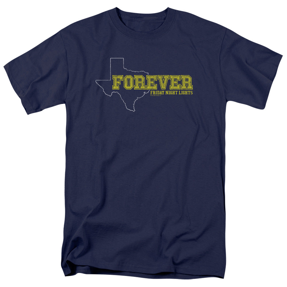 Friday Night Lights Texas Forever Mens T Shirt Navy