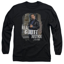 Load image into Gallery viewer, Law And Order Svu Street Justice Mens Long Sleeve Shirt Black Officially Licensed

