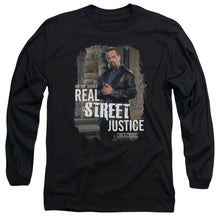 Load image into Gallery viewer, Law And Order Svu Street Justice Mens Long Sleeve Shirt Black Officially Licensed
