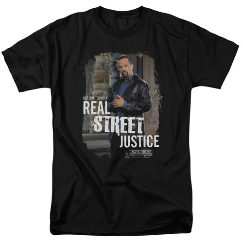 Law And Order Svu Street Justice Mens T Shirt Black