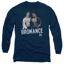Load image into Gallery viewer, Saved By The Bell Bromance Mens Long Sleeve Shirt Navy
