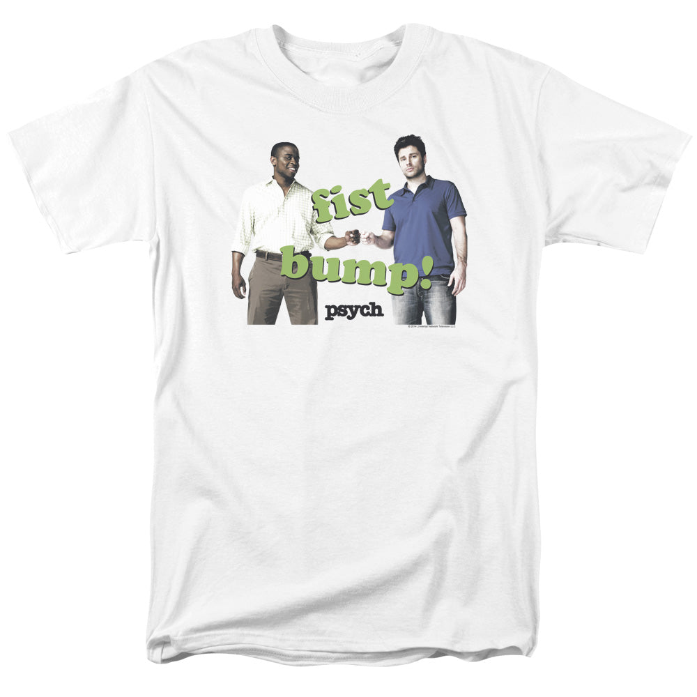 Psych Bump It Mens T Shirt White