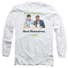 Load image into Gallery viewer, Psych Take Out Mens Long Sleeve Shirt White
