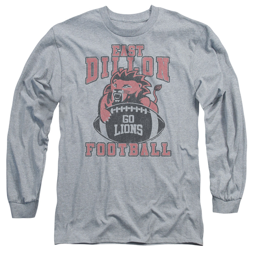 Friday Night Lights Go Lions Mens Long Sleeve Shirt Heather Athletic Heather