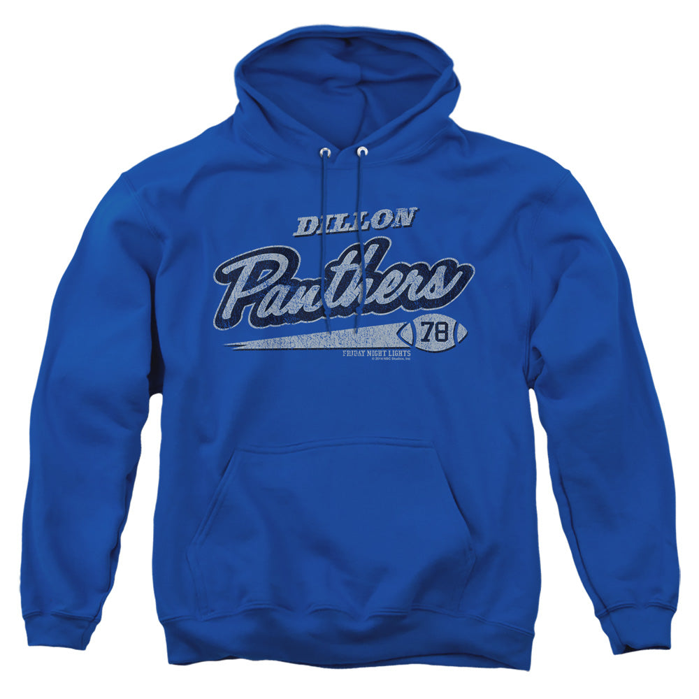 Friday Night Lights Panthers 78 Mens Hoodie Royal