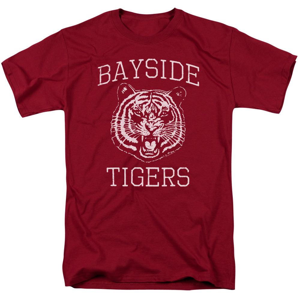 Saved By The Bell Go Tigers Mens T Shirt Cardinal