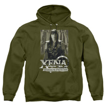 Load image into Gallery viewer, Xena Honored Mens Hoodie Military Green
