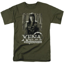 Load image into Gallery viewer, Xena Honored Mens T Shirt Military Green
