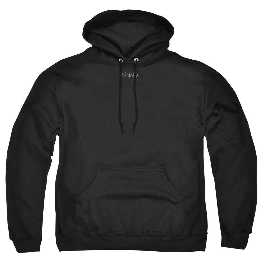 Grimm Logo Mens Hoodie Black Black